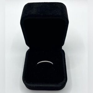 0.10 CT Natural Diamond Wedding Band/ Promise Ring